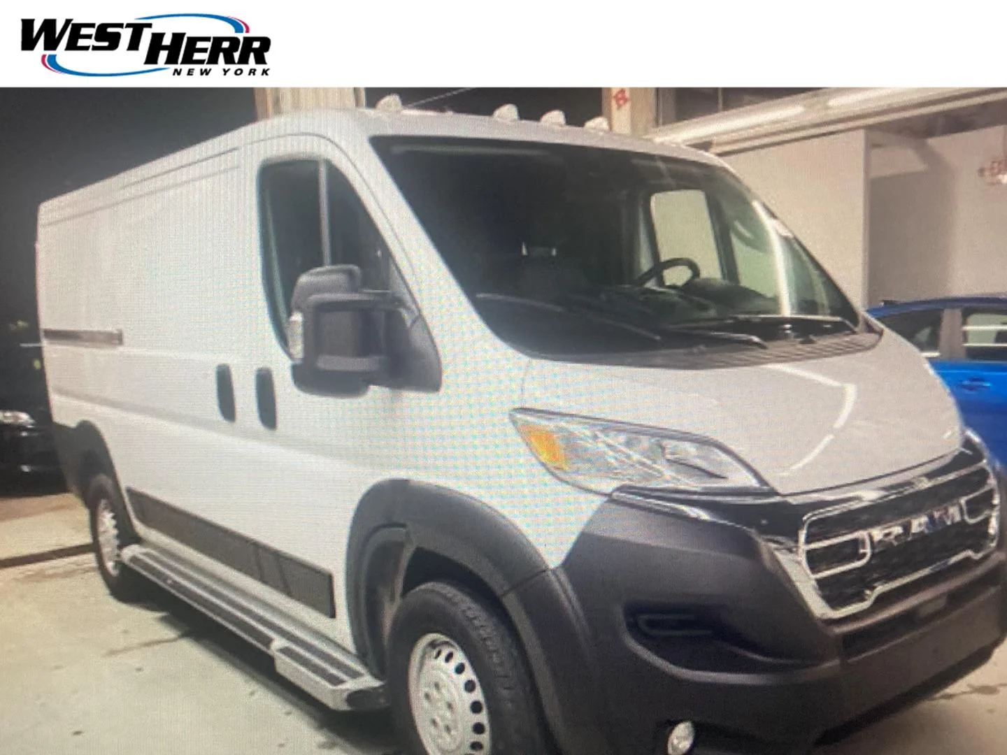 Used 2025 Bright White Clearcoat Ram Tradesman image 1
