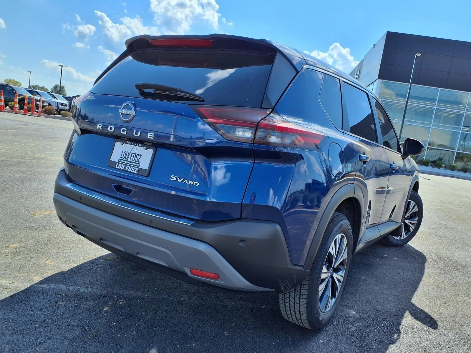 Used 2023 Caspian Blue Metallic Nissan SV image 36