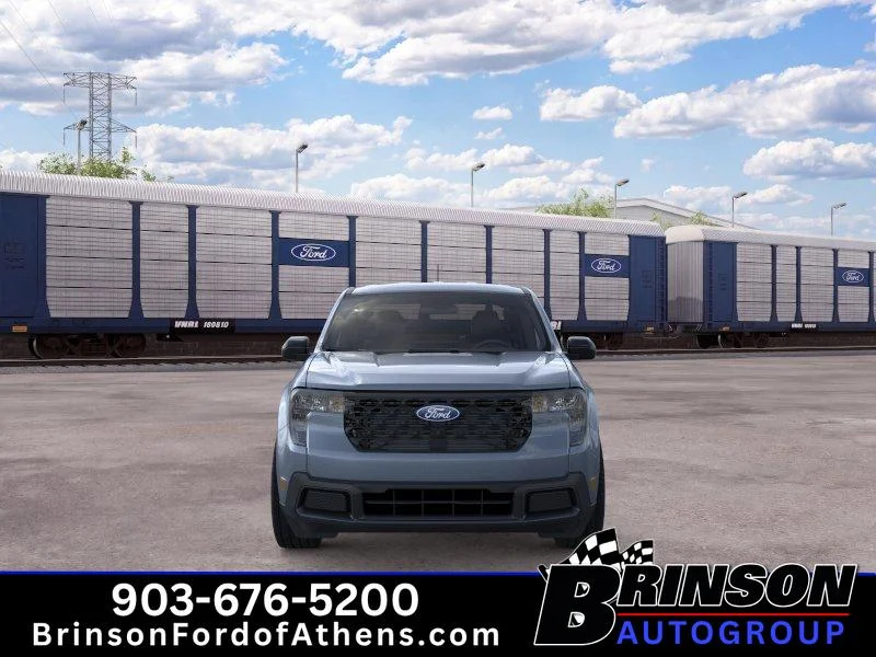 New 2026 Azure Gray Metallic Tri-Coat Ford XLT image 6