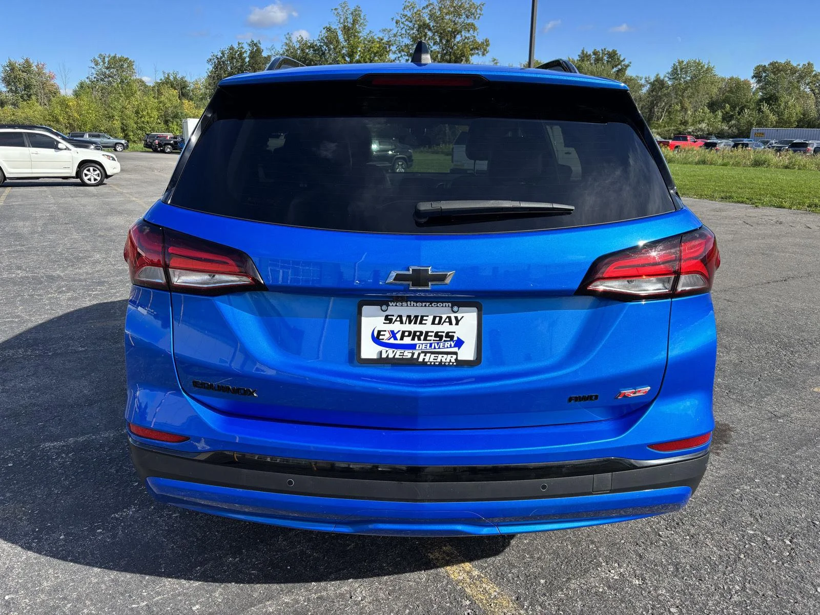 Used 2024 Riptide Blue Metallic Chevrolet RS image 6
