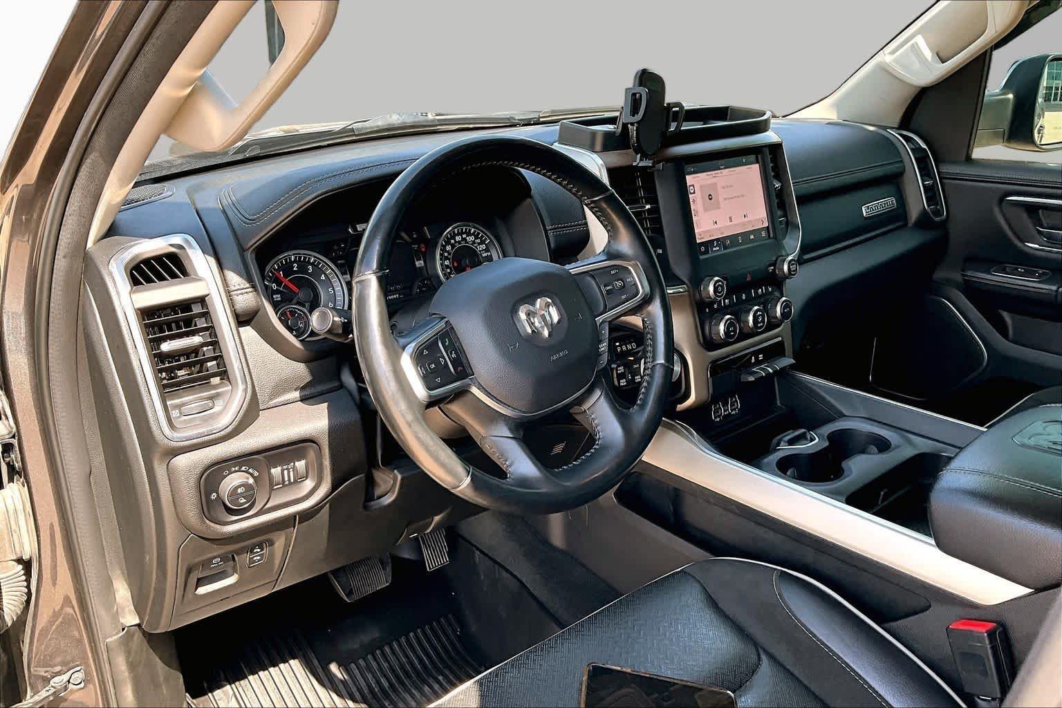 Used 2022 Granite Crystal Metallic Clearcoat Ram Laramie image 16