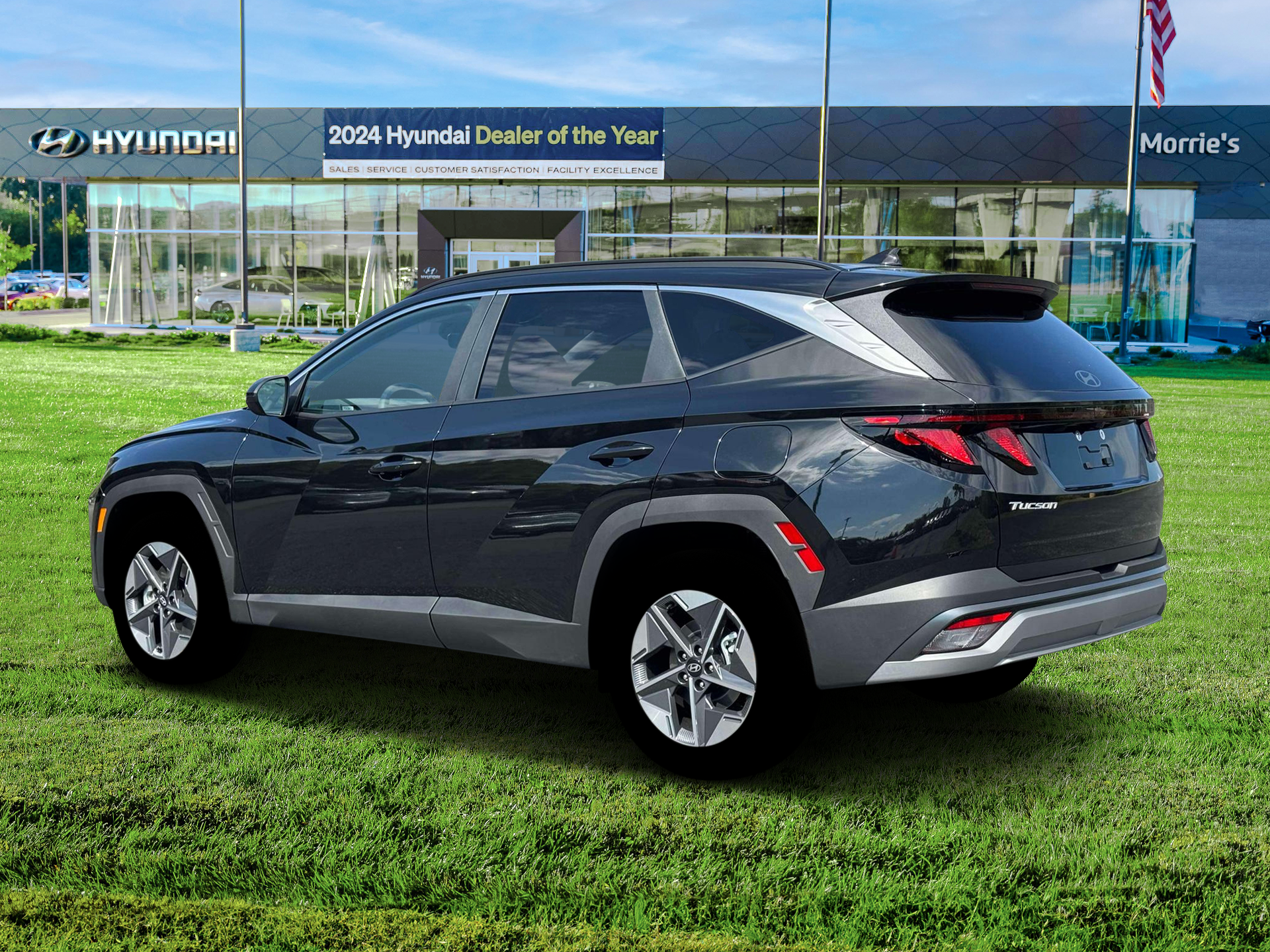 New 2026 Phantom Black Hyundai SEL AWD image 4