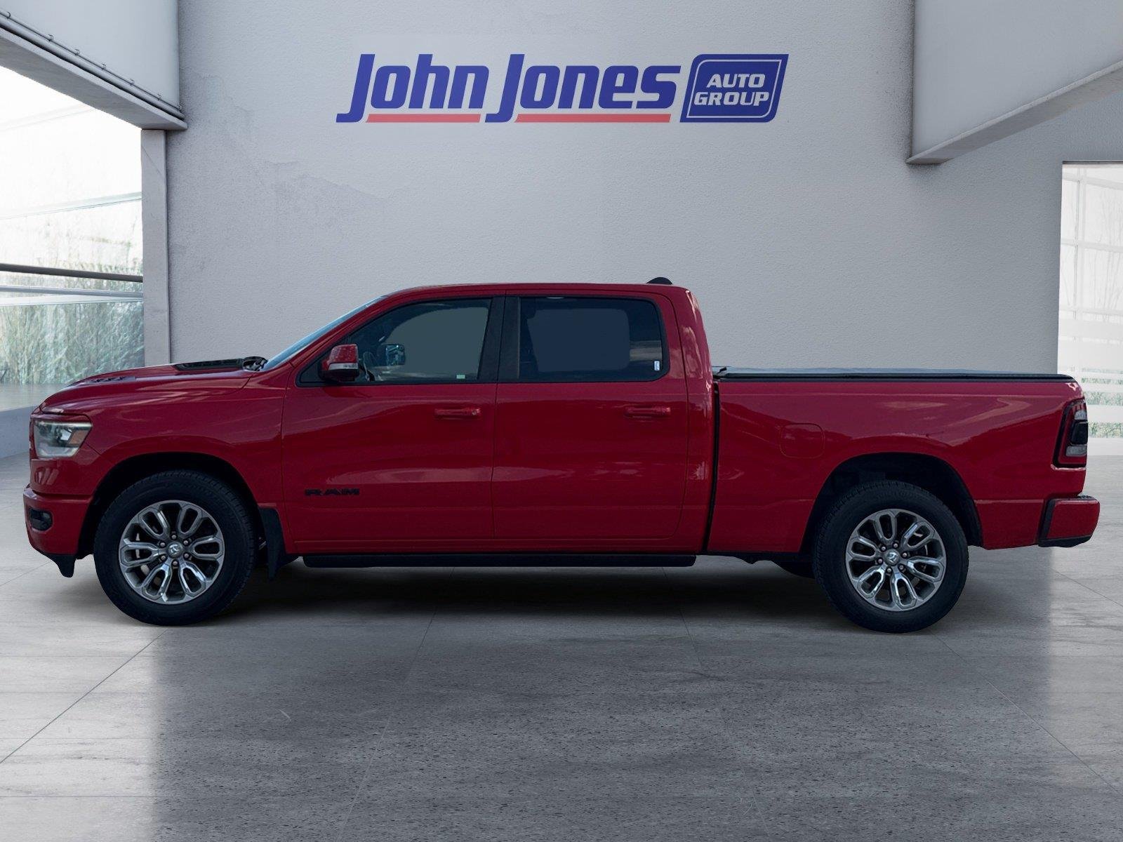 Used 2019 Flame Red Ram Sport image 2