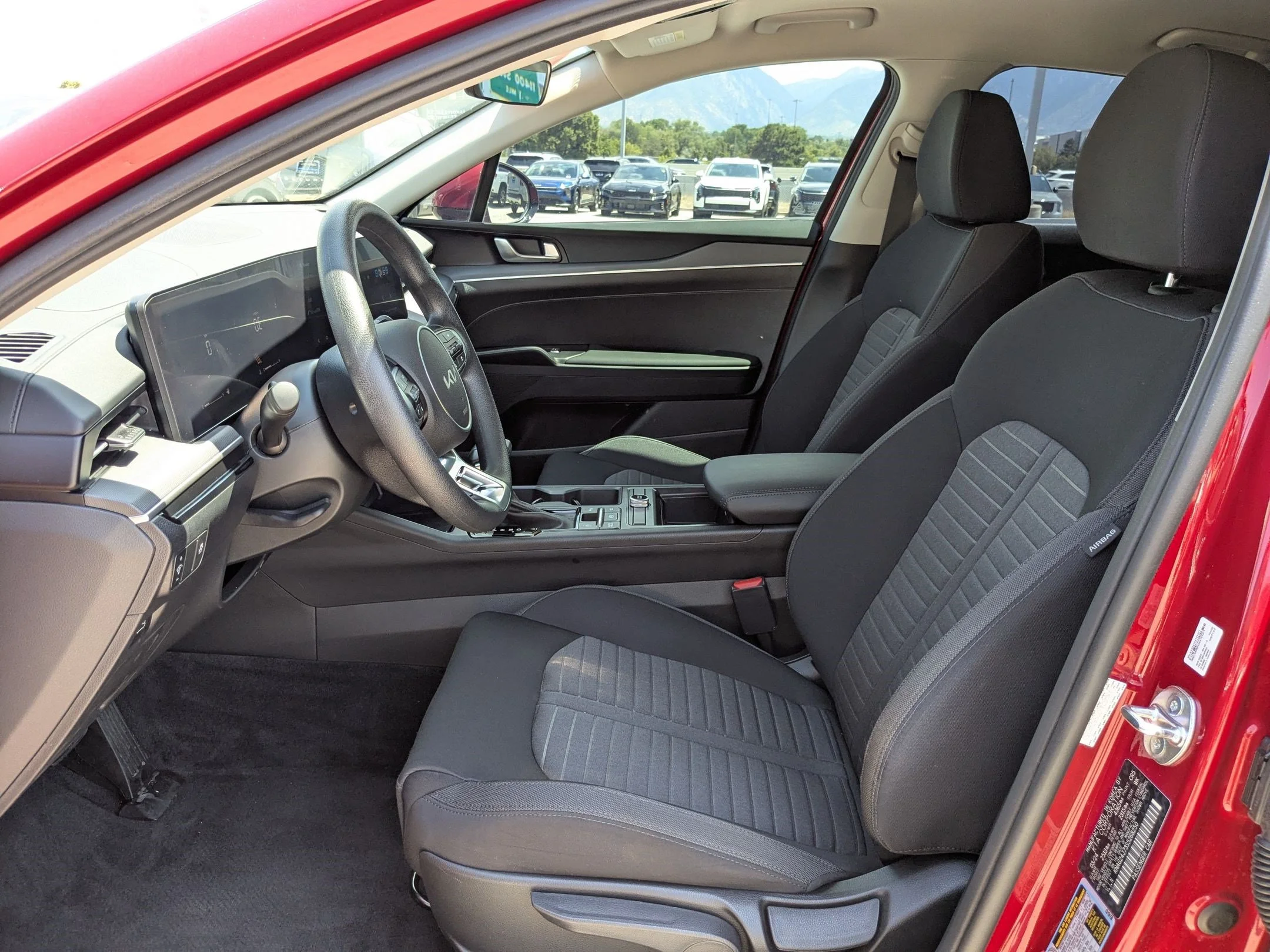 Used 2025 Runway Red Kia LXS image 23