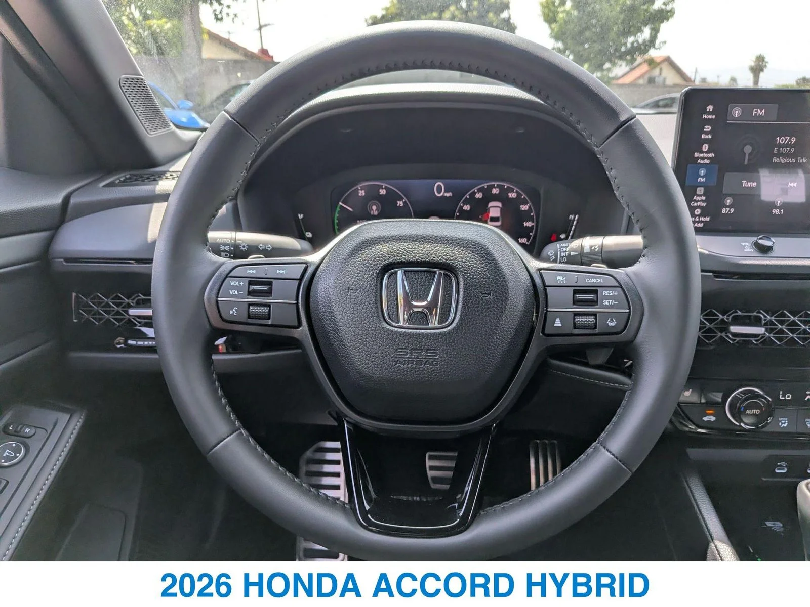 New 2026 Radiant Red Metallic Honda Sport Hybrid image 15