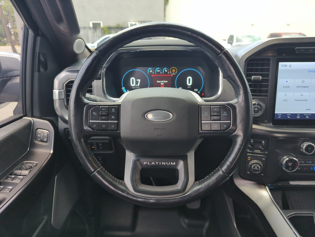 Used 2021 White Ford Platinum image 16