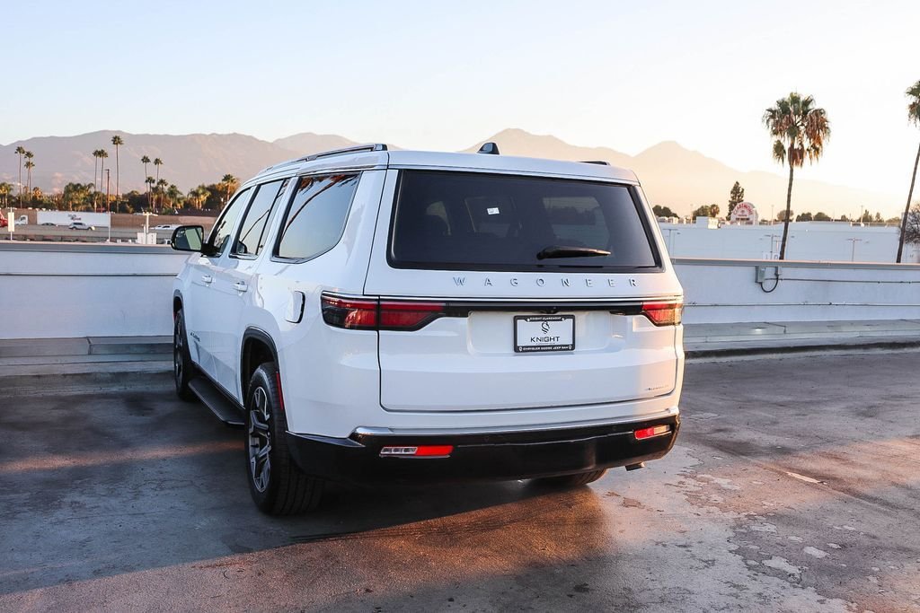 Used 2024 Bright White Clearcoat Jeep Series III image 7