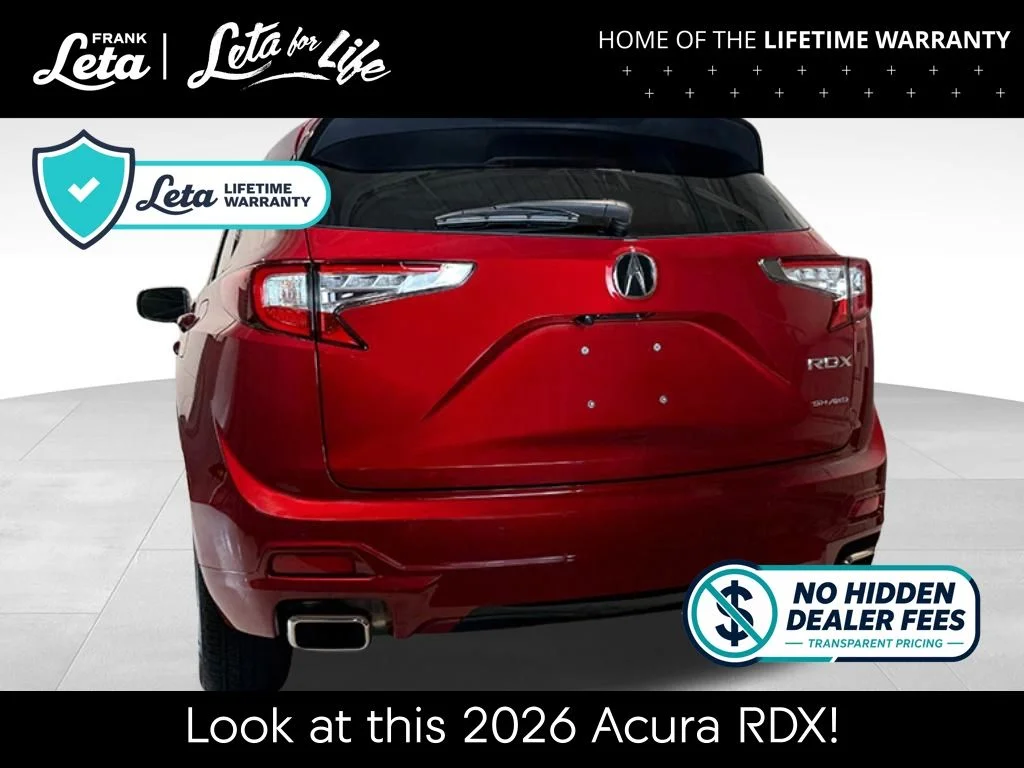 New 2026 Performance Red Pearl Acura Advance Package image 4