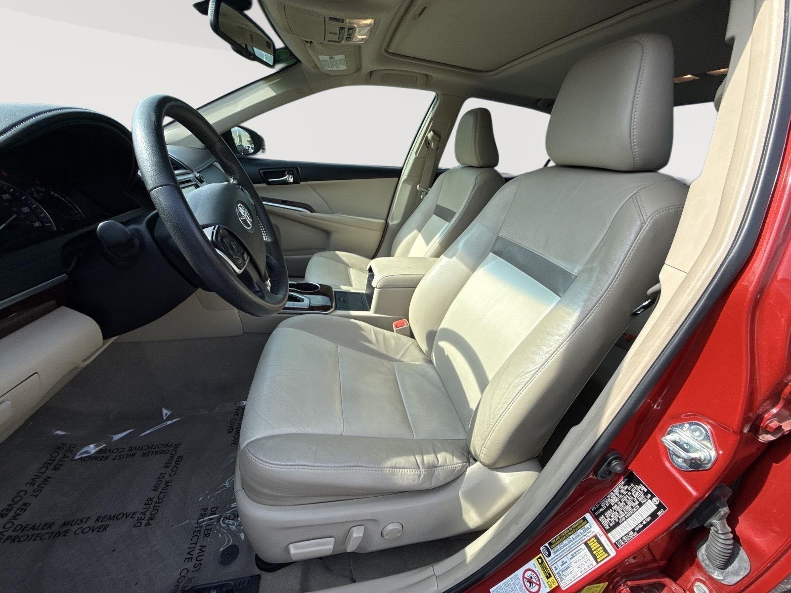 Used 2012 Barcelona Red Metallic Toyota XLE image 12