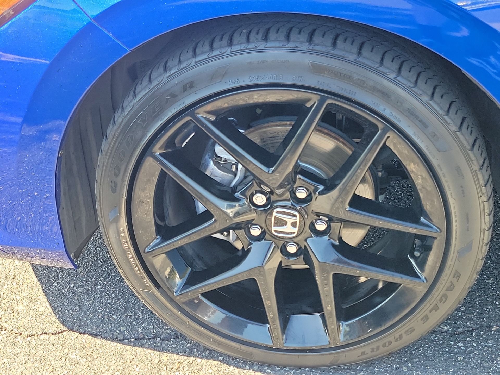 Certified Used 2024 Blue Honda Sport image 26