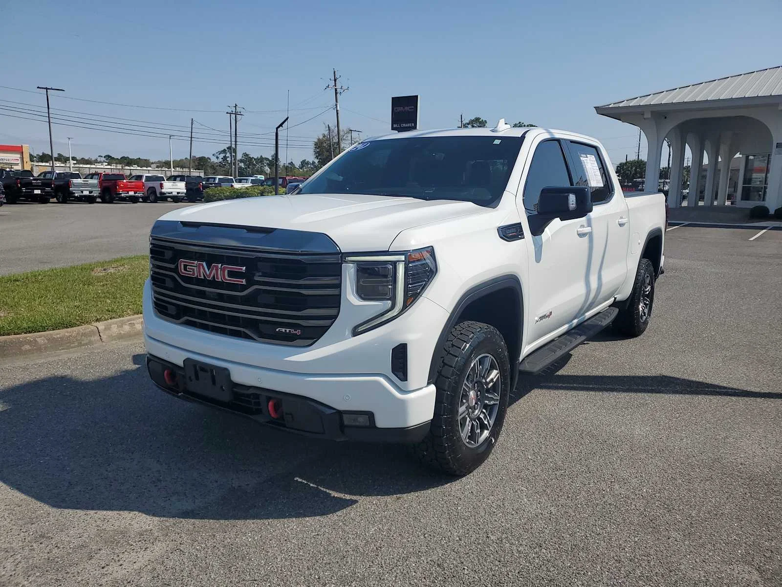 Used 2024 Summit White GMC AT4 image 1