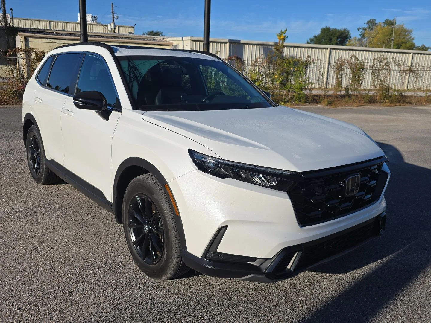 Used 2024 Platinum White Pearl Honda Sport-L image 1