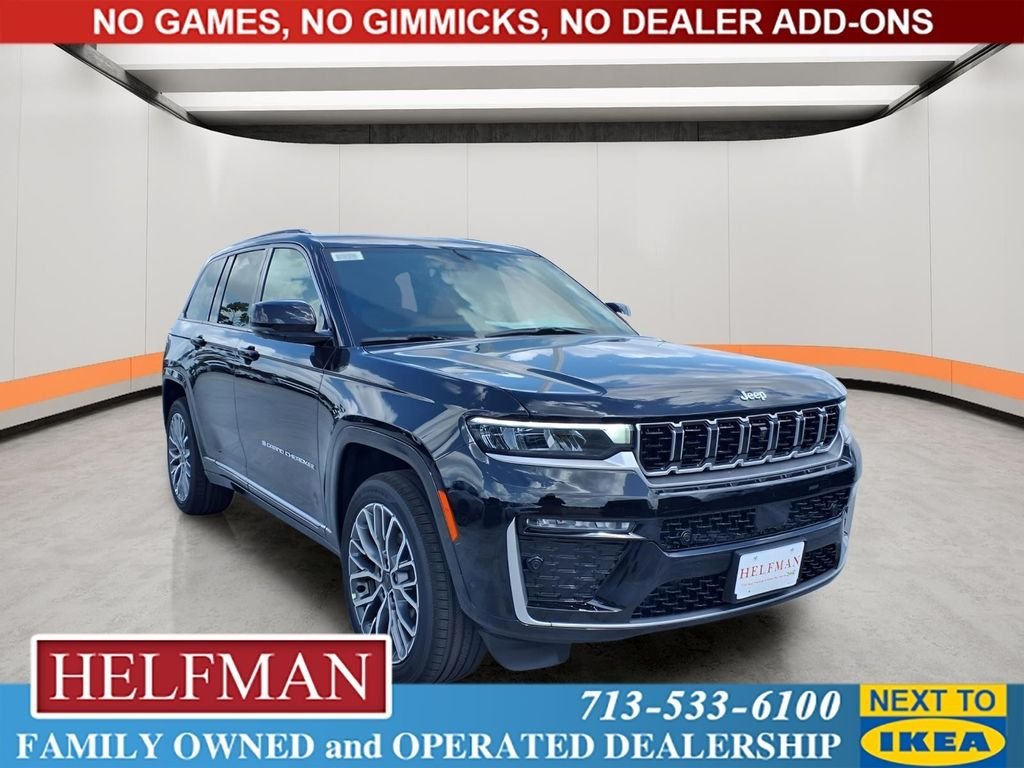New 2027 High-Gloss Black Paint Jeep Summit image 1