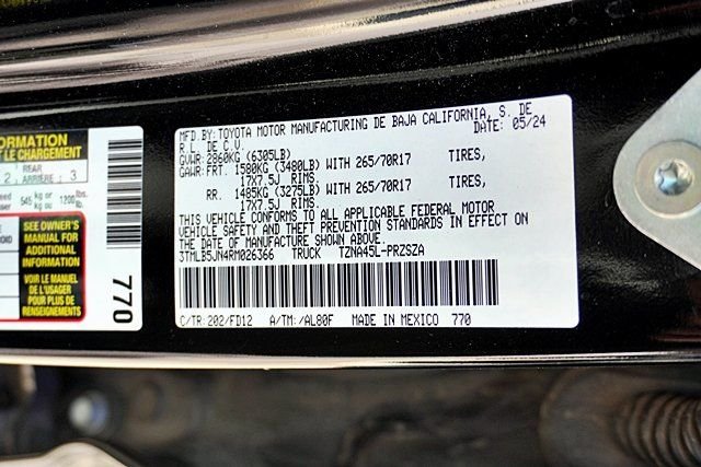 Used 2024 Black Toyota TRD Off-Road image 32