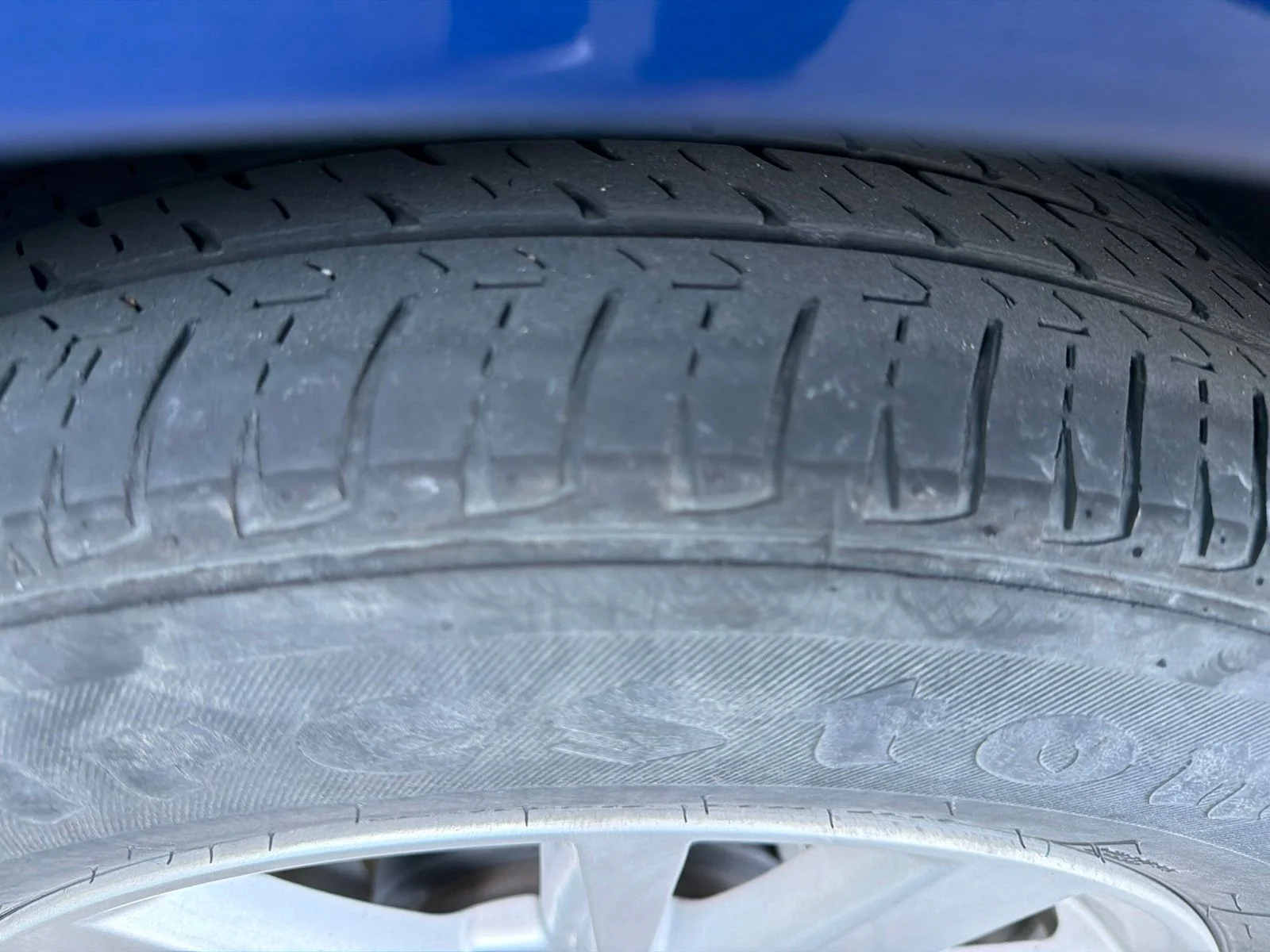 Used 2025 Blue Toyota LE image 12