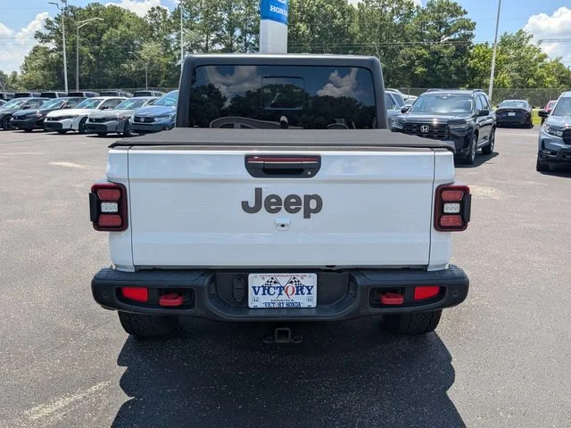Used 2020 Bright White Clearcoat Jeep Rubicon image 10