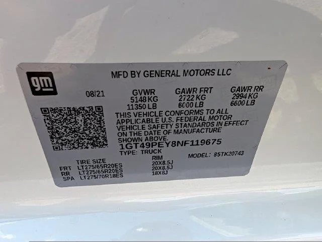 Used 2022 SUMMIT WHITE GMC AT4 image 31