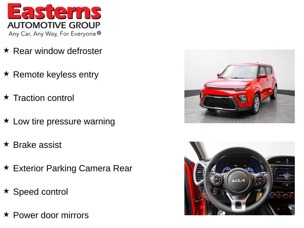 Used 2022 Red Kia LX image 11
