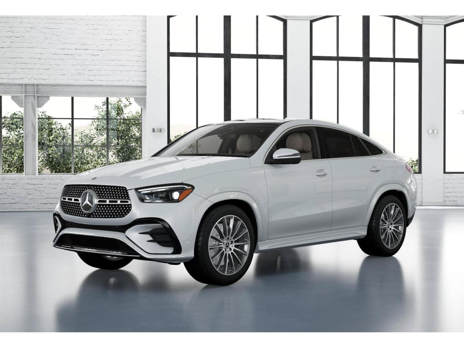New 2026 MANUFAKTUR Moonlight White Metallic Mercedes-Benz GLE 450 Coupe image 39