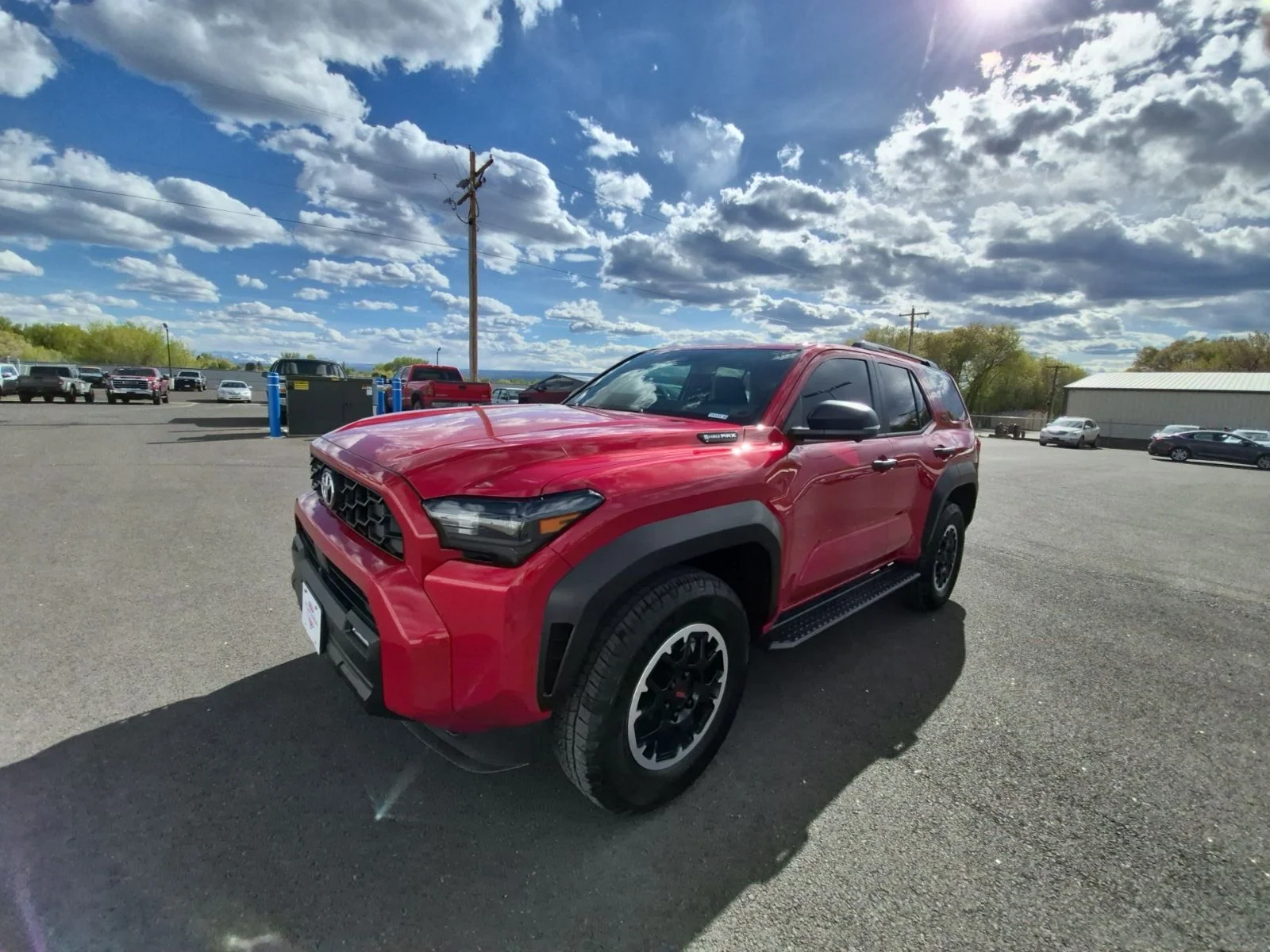 New 2026 Supersonic Red Toyota TRD Off-Road Premium i-FORCE MAX image 7