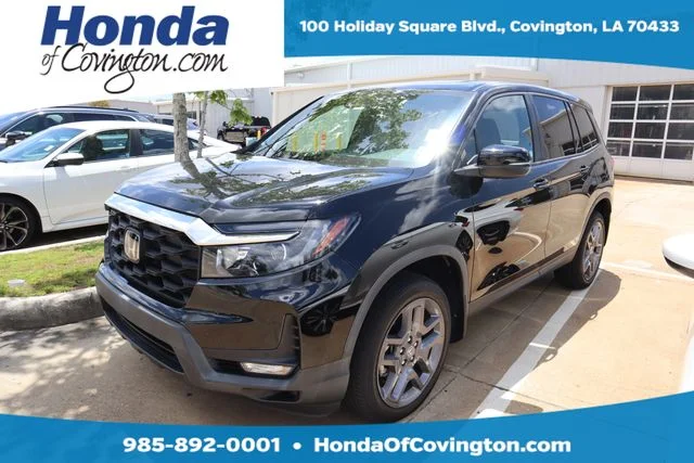 Certified Used 2023 Crystal Black Pearl Honda EX-L image 1
