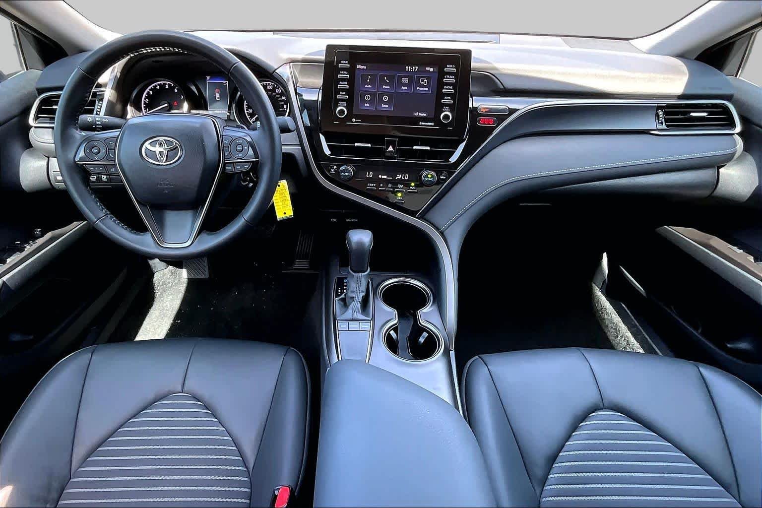 Used 2024 Celestial Silver Metallic Toyota SE image 16