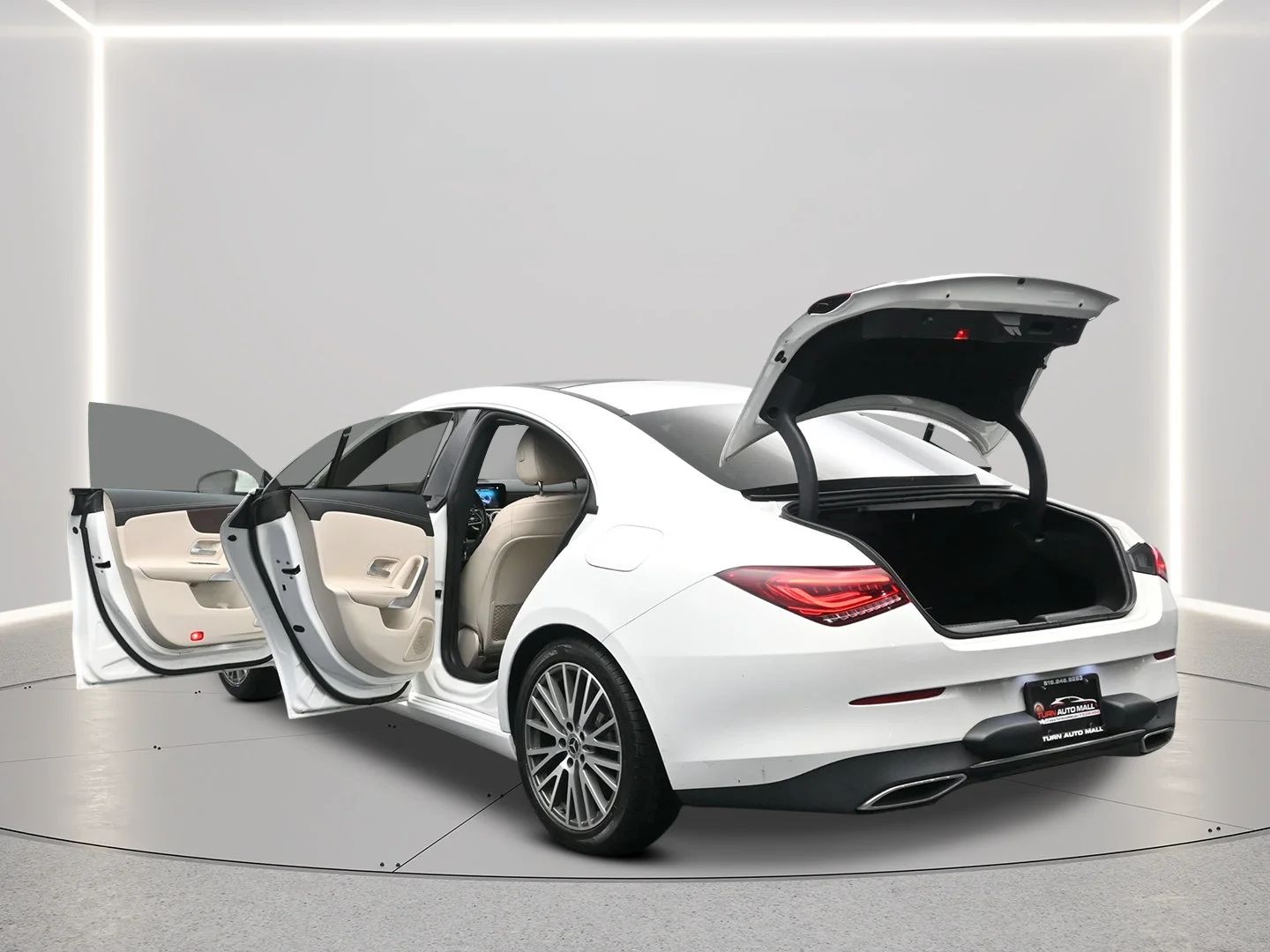 Used 2021 Polar White Mercedes-Benz CLA 250 image 4