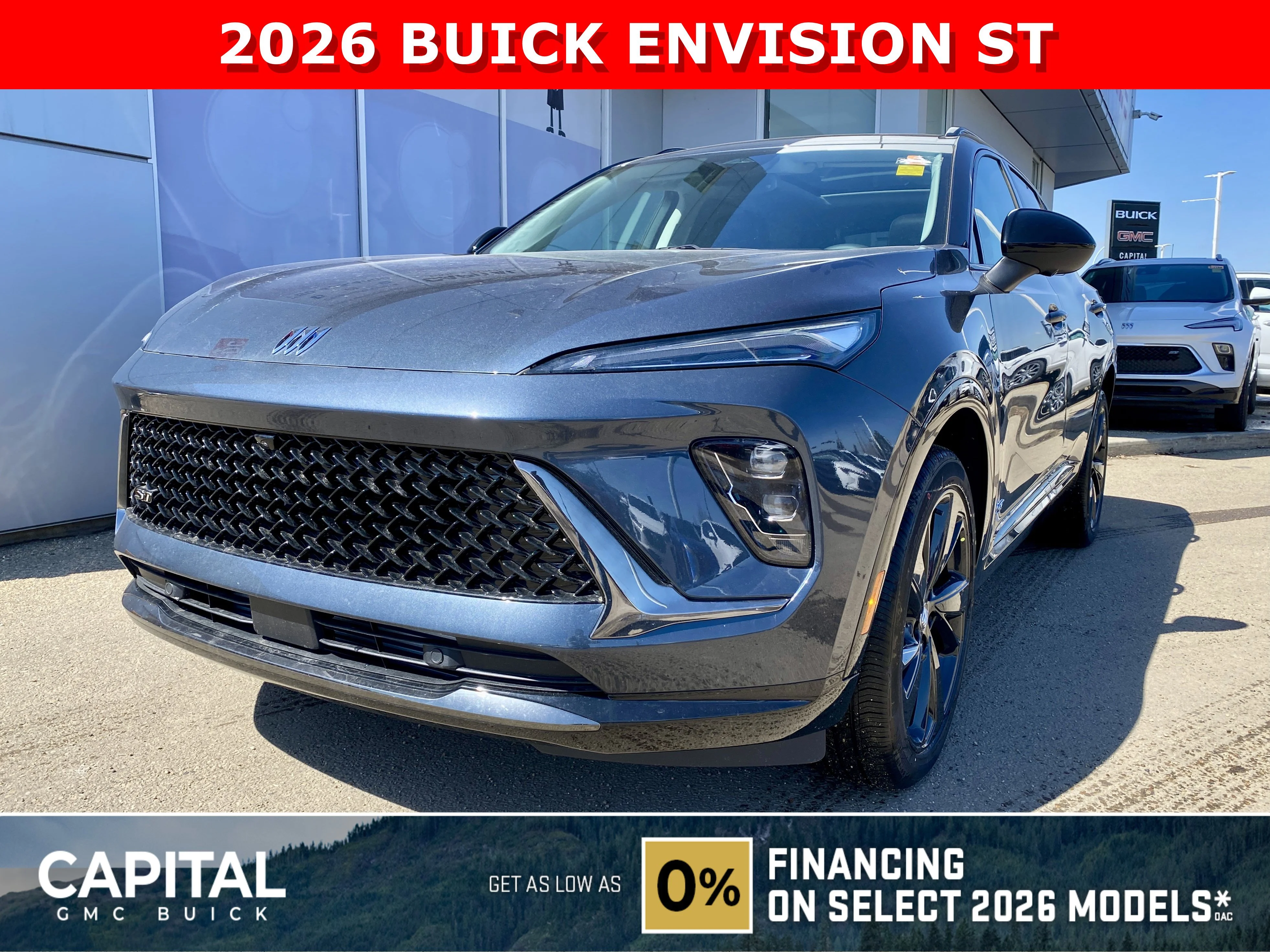 New 2026 QUARTZ BLUE METALLIC Buick Sport Touring image 1