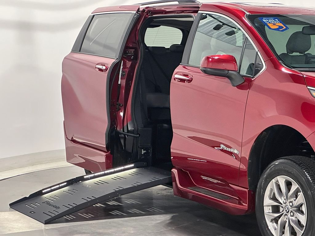 Used 2026 Red Toyota Wheelchair Accessible- XLE image 24