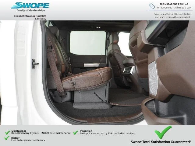 New 2026 Star White Metallic Tri-Coat Ford F-250® King Ranch® image 53