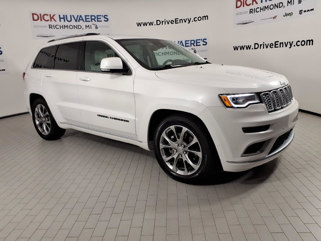 Used 2021 White Jeep Summit image 3