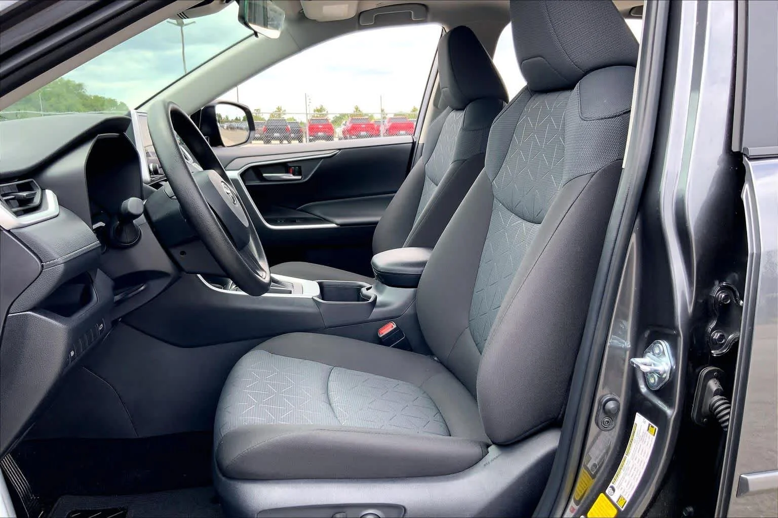 Used 2025 Magnetic Gray Metallic Toyota XLE image 8