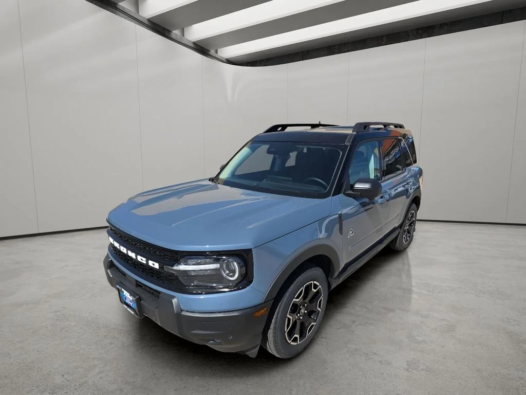 New 2025 Azure Gray Metallic Tri-Coat Ford Outer Banks® image 1
