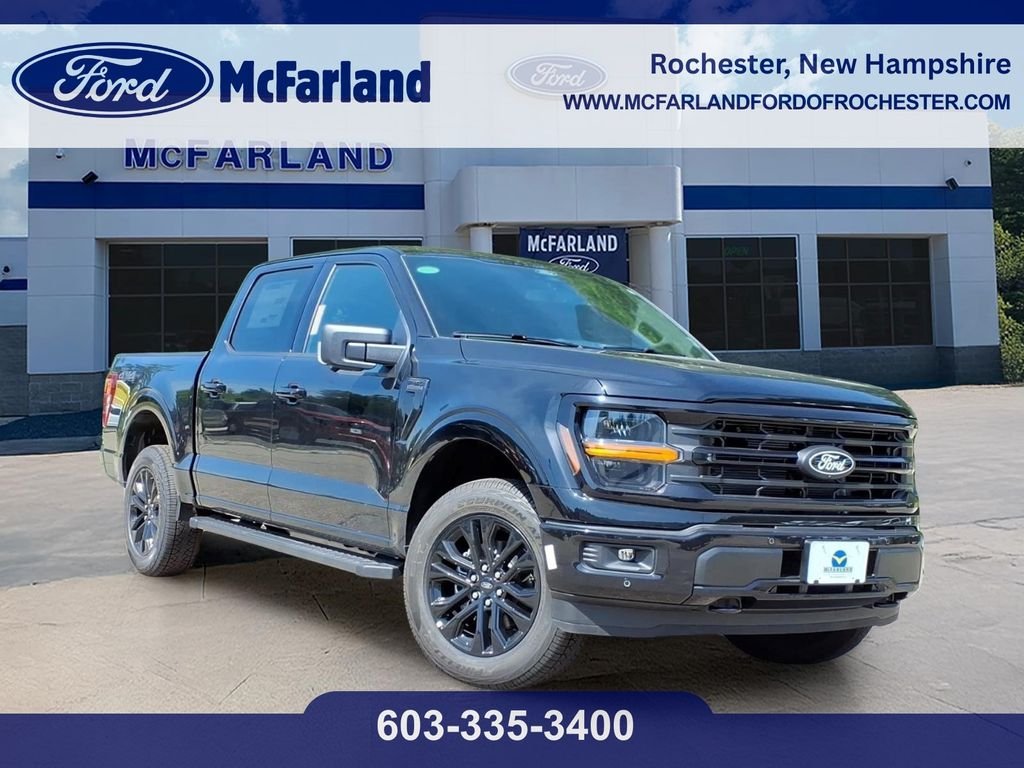 New 2026 Agate Black Metallic Ford XLT image 1