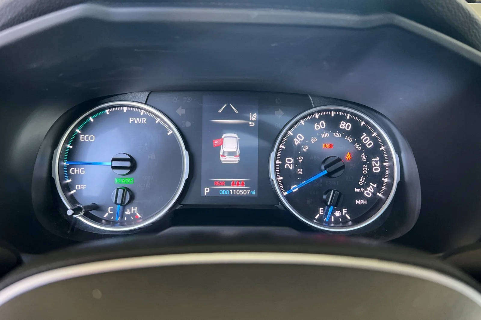 Used 2021 Silver Toyota Hybrid XLE image 23