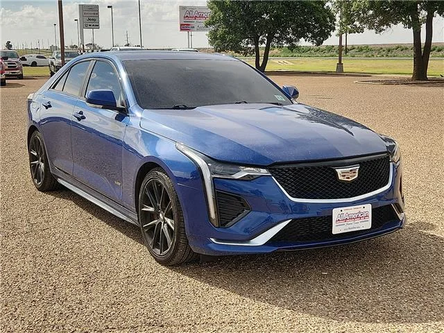 Used 2020 Wave Metallic Cadillac V-Series Rear-wheel Drive image 6