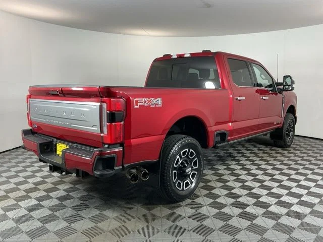 Used 2024 Red Ford Platinum image 4
