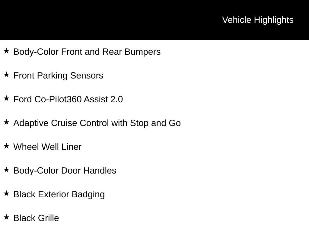 New 2026 Agate Black Metallic Ford XLT image 8
