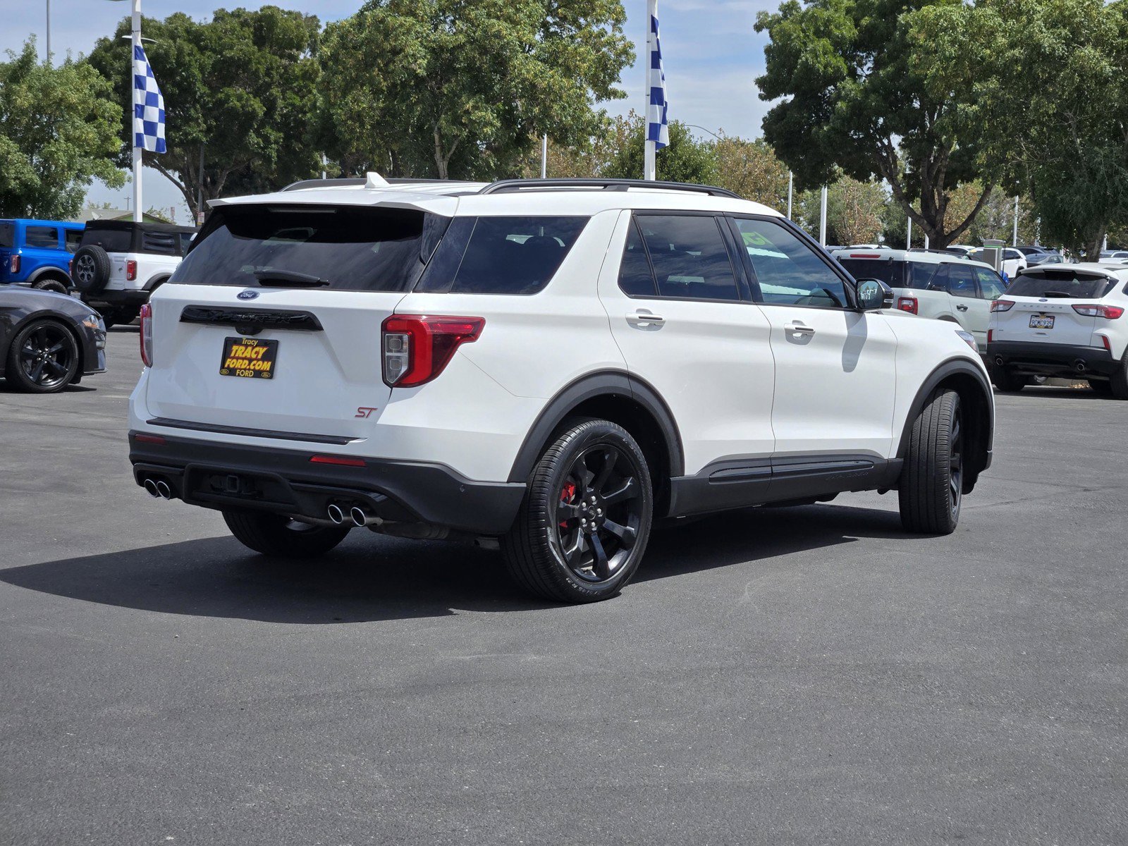 Certified Used 2023 Star White Ford ST image 4