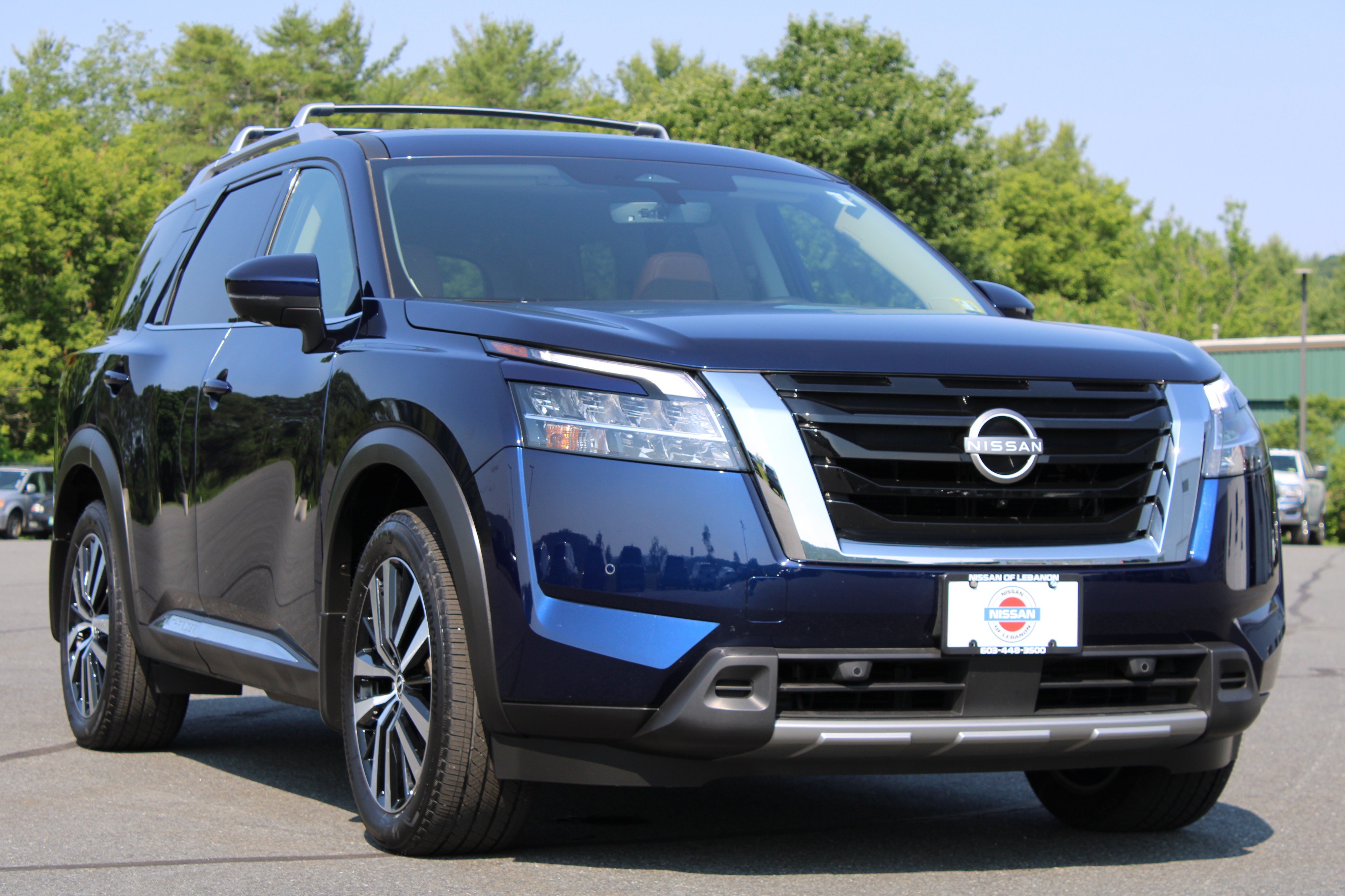 Used 2024 Deep Ocean Blue Pearl Nissan Platinum image 5