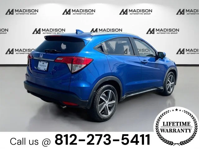 Certified Used 2022 Blue Honda EX-L image 6