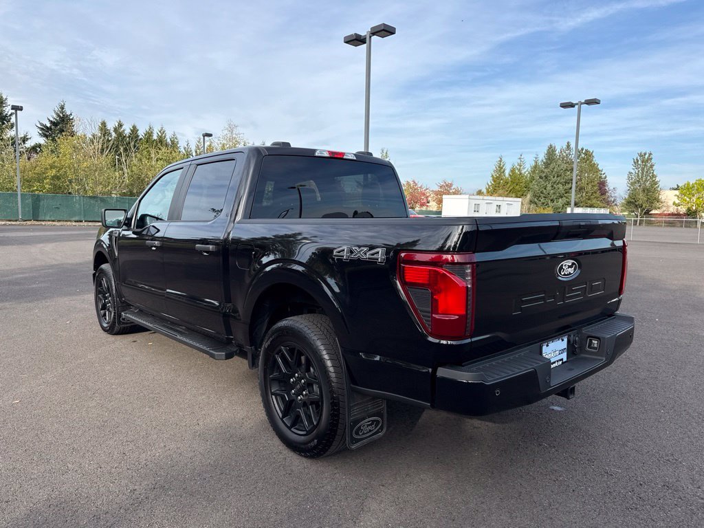 Used 2025 Agate Black Metallic Ford STX image 5