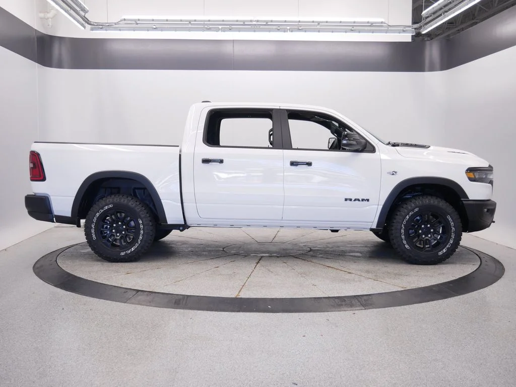 New 2026 Bright White Clear-Coat Exterior Paint Ram Rebel image 8