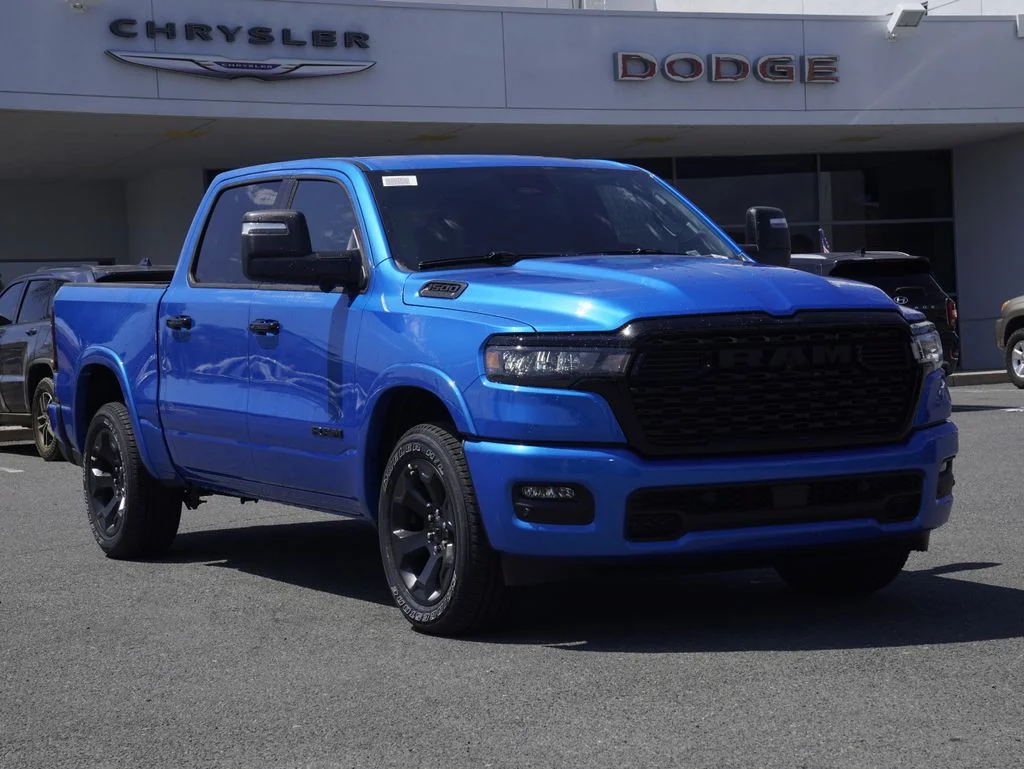 New 2026 Hydro Blue Pearl-Coat Exterior Paint RAM Big Horn/Lone Star image 2