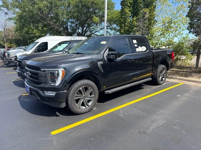 Certified Used 2023 Black Ford Lariat image 2
