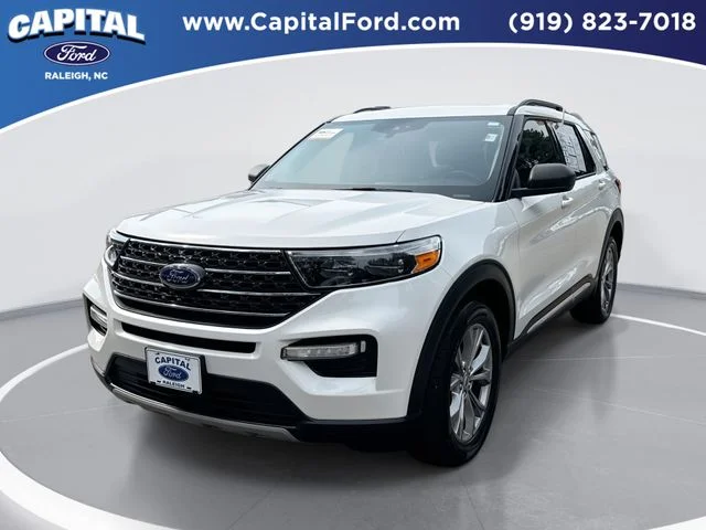 Used 2023 White Ford XLT image 1