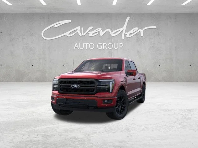 New 2026 Red Ford Lariat image 2
