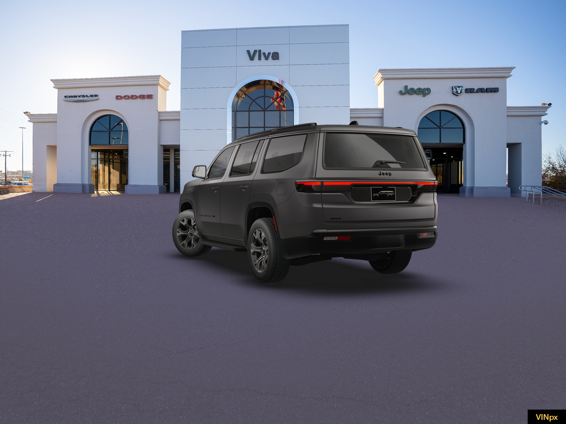 New 2026 Baltic-Gray Metallic Clear-Coat Exterior Paint Jeep Limited Altitude image 5