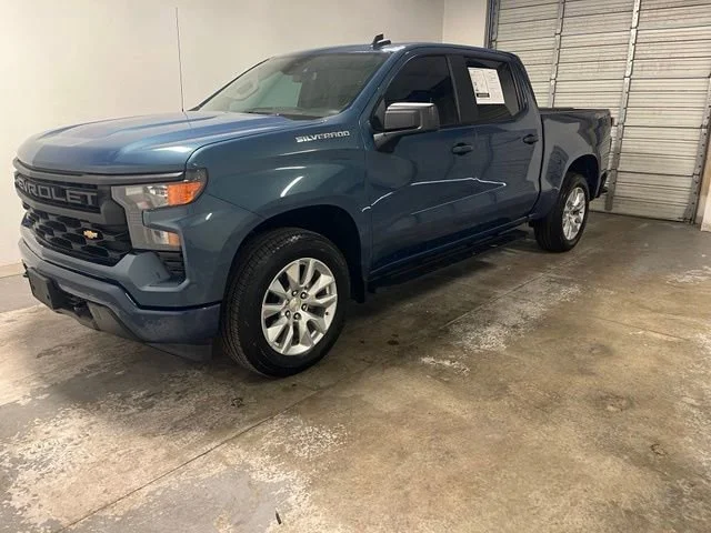 Used 2024 Lakeshore Blue Metallic Chevrolet Custom image 3