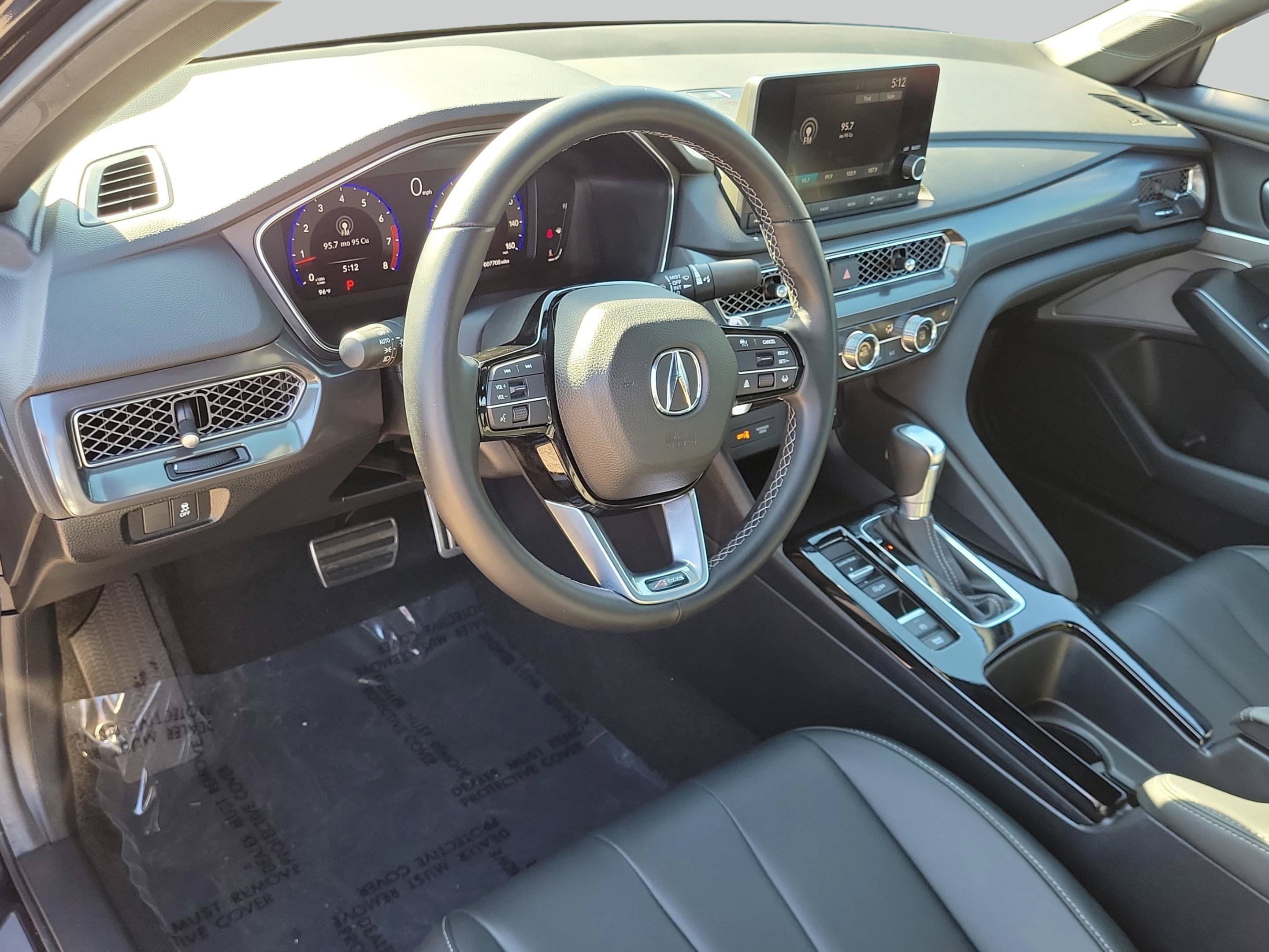 Certified Used 2025 Majestic Black Pearl Acura A-Spec Package image 8